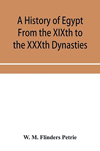 Beispielbild fr A history of Egypt From the XIXth to the XXXth Dynasties zum Verkauf von Buchpark