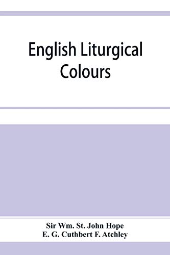 Beispielbild fr English liturgical colours zum Verkauf von Lucky's Textbooks