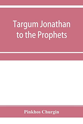 9789353955519: Targum Jonathan to the Prophets