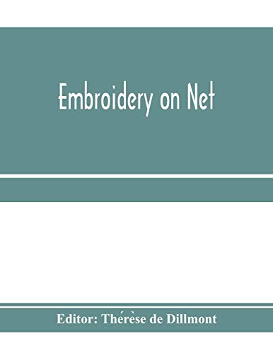 Beispielbild fr Embroidery on net [Soft Cover ] zum Verkauf von booksXpress