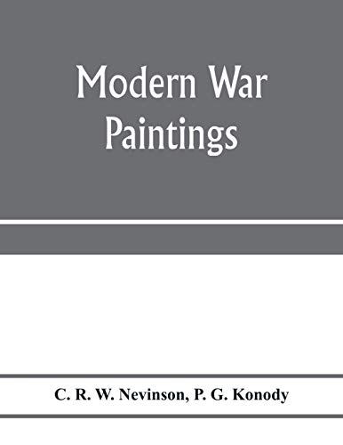 Imagen de archivo de Modern war; paintings [Soft Cover ] a la venta por booksXpress