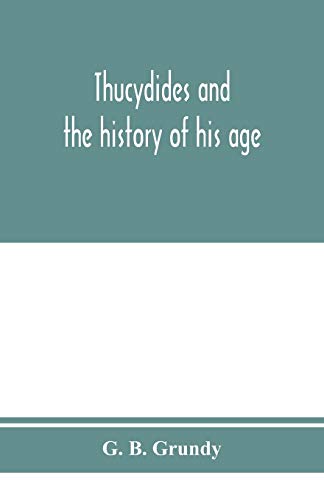 Imagen de archivo de Thucydides and the history of his age a la venta por PBShop.store US