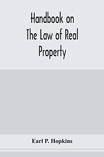 Stock image for Handbook on the law of real property for sale by Lucky's Textbooks