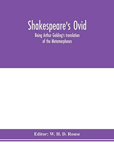 9789353978297: Shakespeare's Ovid: being Arthur Golding's translation of the Metamorphoses