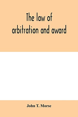 9789354000058: The law of arbitration and award