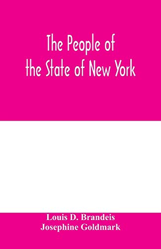 Stock image for The people of the State of New York, respondent, against Charles Schweinler Press, a corporation, defendant-appellant. A summary of facts of knowledge submitted on behalf of the people for sale by Lucky's Textbooks