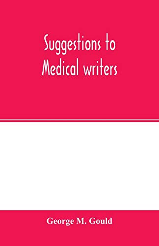 Stock image for Suggestions to medical writers for sale by Lucky's Textbooks
