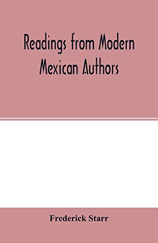 Beispielbild fr Readings from modern Mexican authors zum Verkauf von Buchpark