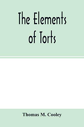 Stock image for The elements of torts for sale by Lucky's Textbooks