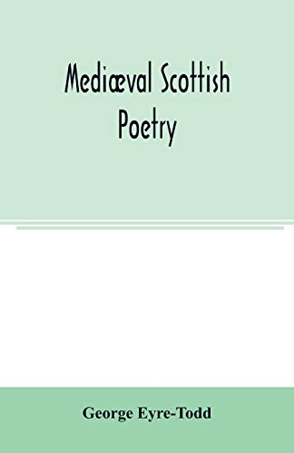 Beispielbild fr Medi?val Scottish poetry zum Verkauf von Books Puddle