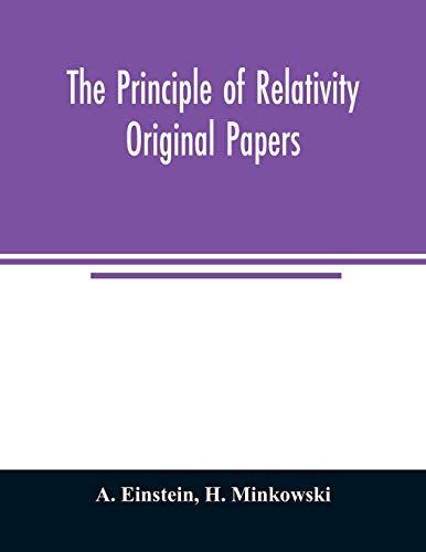 Imagen de archivo de The principle of relativity; original papers a la venta por Lucky's Textbooks