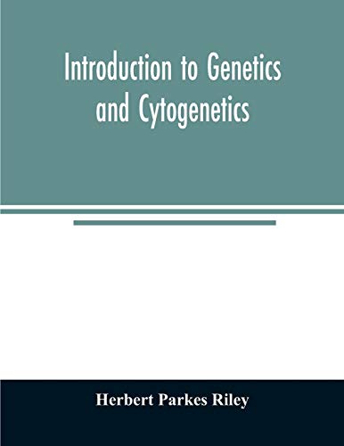 Imagen de archivo de Introduction to genetics and cytogenetics a la venta por Ammareal