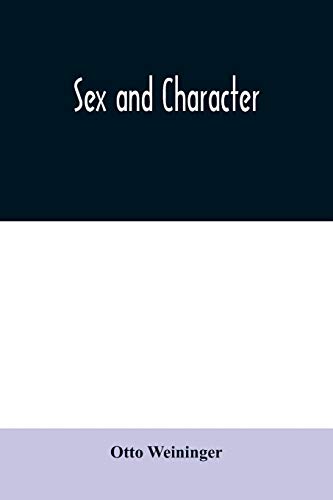 Stock image for Sex and character for sale by GF Books, Inc.