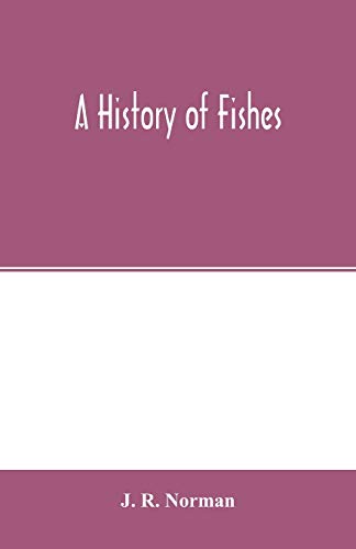9789354015151: A history of fishes
