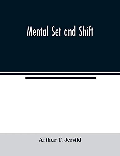 Imagen de archivo de Mental set and shift [Soft Cover ] a la venta por booksXpress