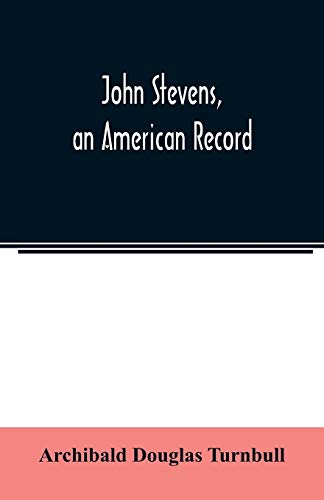 Beispielbild fr John Stevens, an American record zum Verkauf von Buchpark