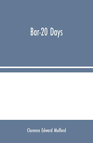 Beispielbild fr Bar-20 Days zum Verkauf von Books Unplugged