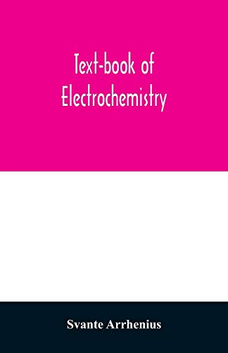 Imagen de archivo de Text-book of electrochemistry a la venta por Books Unplugged