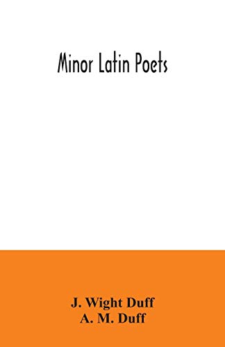 Stock image for Minor Latin poets for sale by Lucky's Textbooks