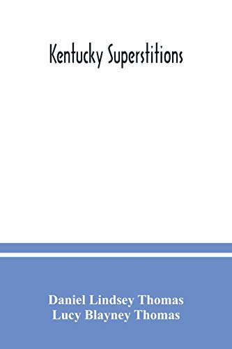 9789354036309: Kentucky superstitions