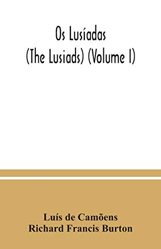 Stock image for Os Lusadas (The Lusiads) (Volume I) for sale by Lucky's Textbooks