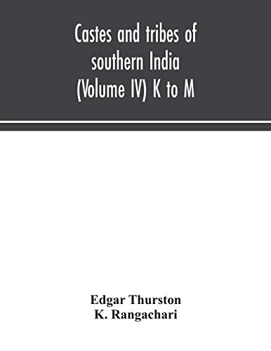 Beispielbild fr Castes and tribes of southern India (Volume IV) K to M zum Verkauf von Wonder Book