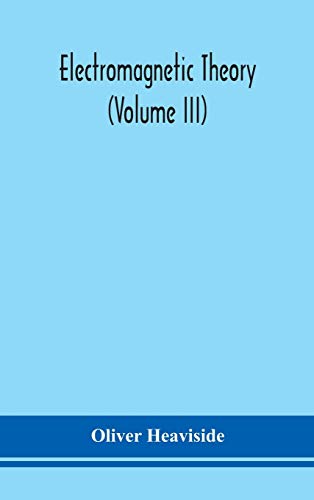 9789354152573: Electromagnetic theory (Volume III)