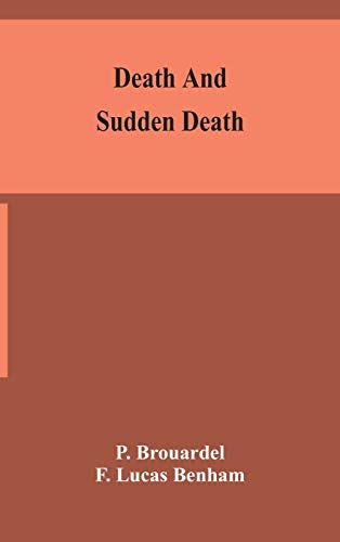 Beispielbild fr Death and sudden death zum Verkauf von Lucky's Textbooks