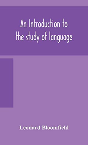 9789354158377: An introduction to the study of language