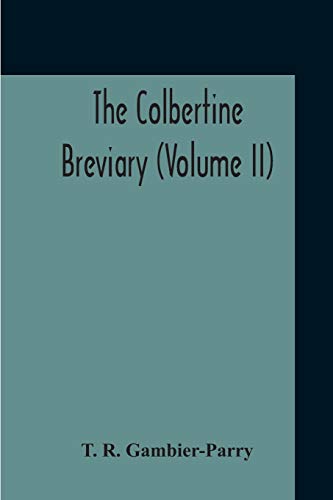 9789354210716: The Colbertine Breviary (Volume Ii)