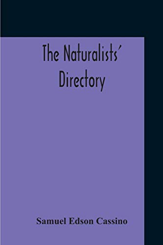 Imagen de archivo de The Naturalists' Directory a la venta por Lucky's Textbooks