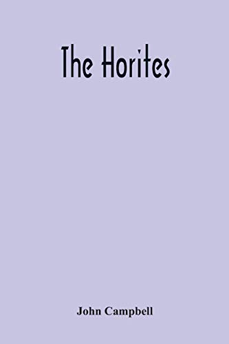 Stock image for The Horites for sale by Chiron Media