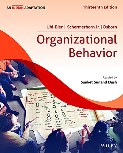 Beispielbild fr ORGANIZATIONAL BEHAVIOR, 13TH EDITION zum Verkauf von Universal Store