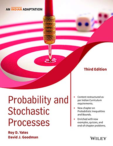 Stock image for Probability And Stochastic Processes, 3Rd Edition, An Indian Adaptation for sale by Books in my Basket