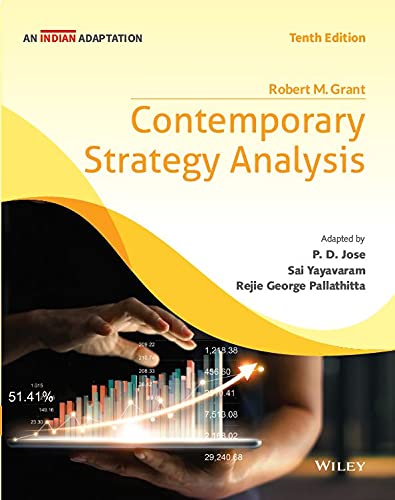 Stock image for Contemporary Strategy Analysis, 10ed, An Indian Adaptation for sale by Books Puddle