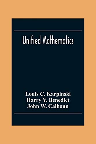 Beispielbild fr Unified Mathematics zum Verkauf von Lucky's Textbooks