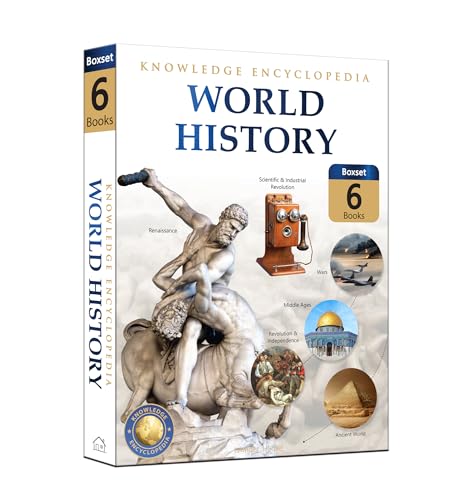 Stock image for World History Collection Of 6 Books : Knowledge Encyclopedia For Children Box Set for sale by Books in my Basket