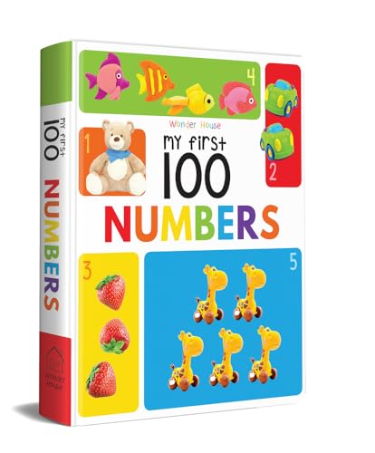 Stock image for My First 100 Numbers Board Book : My 100 Library Series for sale by Books Puddle