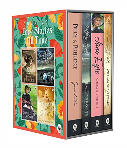 Stock image for Greatest Love Stories Of All Time Box Set Of 4 Books for sale by Books in my Basket