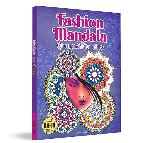 

Fashion Mandala: Coloring Book For Adults