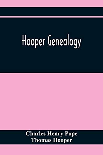 9789354411571: Hooper Genealogy