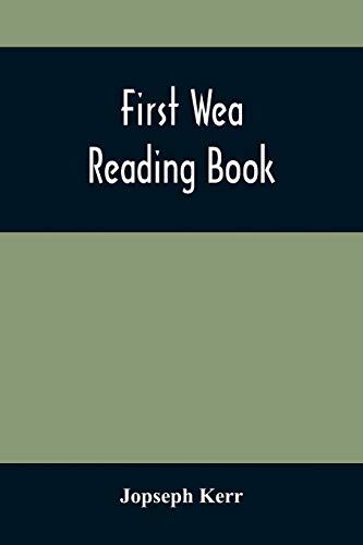 Imagen de archivo de First Wea Reading Book a la venta por Chiron Media