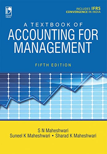 Stock image for Textbook of Accounting for Management, 5th Edition for sale by Books Puddle