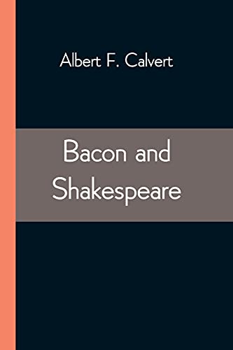 Beispielbild fr Bacon and Shakespeare zum Verkauf von Lucky's Textbooks