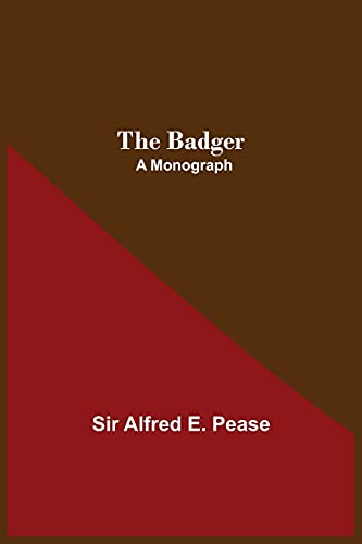 Stock image for The Badger: A Monograph for sale by Chiron Media