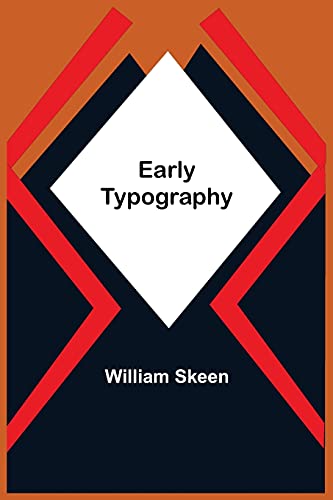 Stock image for Early Typography for sale by GF Books, Inc.