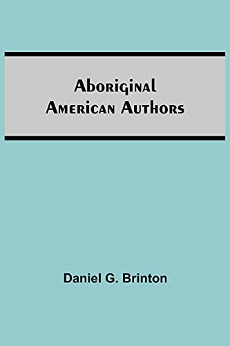 9789354546822: Aboriginal American Authors