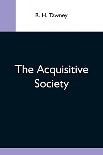 Stock image for The Acquisitive Society for sale by Lucky's Textbooks