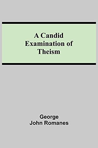 Imagen de archivo de A Candid Examination of Theism a la venta por Lucky's Textbooks