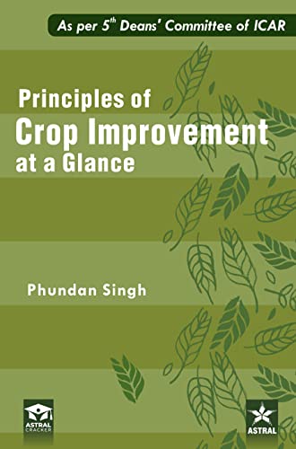 Stock image for Principles of Crop Improvement at a Glance for sale by Books Puddle